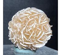 JUKUCKV Cristal brut 120 grammes de sélénite naturelle rose du désert durci pierre de cristal originale spécimen minéral pierre originale