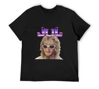 JUL and Michel Polnareff Men's T Shirt Crew Neck Unisex Short Sleeve T-Shirt M