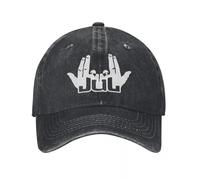 Jul Sign Rapper Logo Pure Cotton Demin Trucker Hat Durable pour Toutes Les Saisons Femmes Hat Cap Man Summer