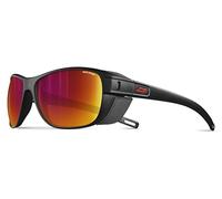 Julbo Camino Lunettes de Soleil Mixte Adulte, Noir/Rouge, Taille Unique