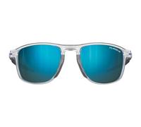 Lunettes Julbo Compass cristal brillant avec verres miroir Spectron HD 3 Polarisé bleu