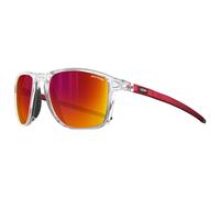 Lunettes Julbo Compass cristal brillant avec verres miroir Spectron 3 rouge
