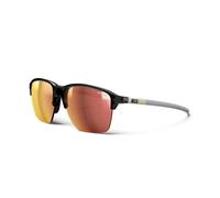 Julbo - Crossline Reactiv 1-3 - Lunettes de soleil Shiny Tranlucide Black / Mat Beige - Reactiv Glare Control 1-3