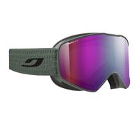 Julbo - Masque de ski photochromique - Cyclon Reactiv 0-4 HC Dark Green en Silicone - Vert Vert