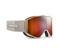 Julbo - Cyrius-X Reactiv 0-4 - Masque ski Beige / Marron - Reactiv High Contrast 0-4