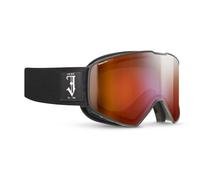 Julbo - Cyrius-X Reactiv 0-4 - Masque ski Noir - Reactiv High Contrast 0-4 Flash Rouge