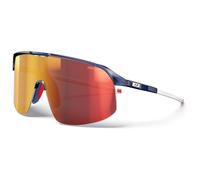 Julbo - Lunettes de soleil Density Spectron 3 Homme Bleu foncé / Blanc / Rouge
