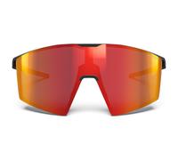 Lunettes Julbo Edge noir mat avec verres à effet miroir Spectron 3 rouge