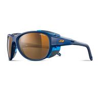Julbo - Explorer 2.0 Cameleon S2-4 - Lunettes glacier - L - dark blue / blue / brown