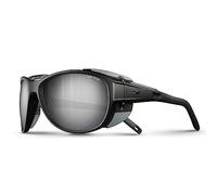 Julbo Explorer 2.0 Lunettes de Soleil Homme, Noir Mat/Gris, Taille Unique