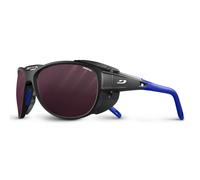 Julbo - Explorer 2.0 Reactiv 0-4 - Lunettes de glacier Noir / Bleu - Reactiv High Contrast 0-4
