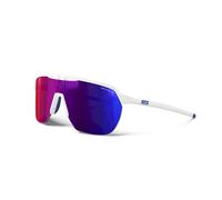 Lunettes julbo frequency spectron hd 3 blanc bleu groupama fdj