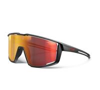 Julbo FURIOUS Lunettes de Vitesse Sport - Verres Miroir Spectron 3 - Protection UV 100% & Champ de Vision Large - Ultra-Légères pour Vélo, VTT et Course à Pied (Rouge)
