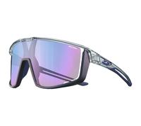 Julbo Lunettes de soleil Fury gris translucide brillant Verres Spectron 1 violet Catégorie 1