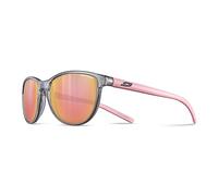 Julbo Lunettes Idol gris translucide verre miroir Spectron 3 rose enfant