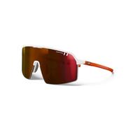 Julbo - Intensity Reactiv 0-3 - Lunettes vélo Blanc / Orange Fluo - Reactiv High Contrast 0-3