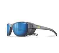 Lunettes Julbo Camino M gris foncé avec verres à effet miroir Spectron 3 Polarized