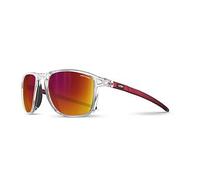 Lunettes Julbo Compass cristal brillant avec verres miroir Spectron 3 rouge
