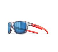 Julbo Lunettes de soleil - CRUISER - Ados - Gris Translucide / Orange Fluo - Catégorie 3
