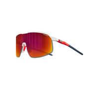 Julbo - Lunettes de soleil - Density Blanc/Orange Fluo/Bleu Spectron 3 Blanc