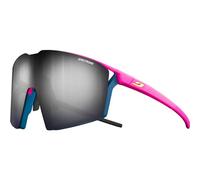 Julbo - Lunettes de soleil - Edge Rose Fluo / Bleu Spectron 3+ + Sp0 Rose