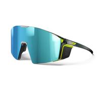 Julbo Lunettes de soleil - EDGE COVER - Adulte Homme - Noir/Jaune Fluo - Polarisant Cat. 4