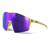 Julbo Lunettes de soleil - EDGE - Hommes - Marron Clair Mat/Jaune Fluo - Catégorie 3
