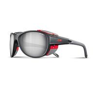 Julbo Lunettes de soleil - EXPLORER 2.0 - Hommes - Gris Foncé / Orange - Catégorie 4