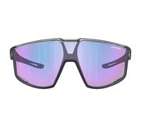 Julbo Lunettes de soleil Fury gris translucide brillant Verres Spectron 1 violet Catégorie 1