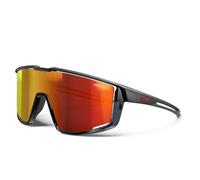 Lunettes Julbo Fury noir brillant rouge avec verres REACTIV Photochromic Performance