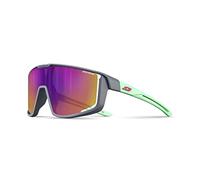 Julbo Lunettes de soleil - FURY Junior - de 8 à 12 ans - Gris / Mint - Catégorie 3