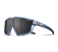 Julbo Lunettes Fury Mini bleu translucide lentille miroir Spectron 3 gris enfant
