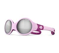 Lunettes Julbo Loop M rose clair avec verre miroir Spectron 4 gris pour enfant