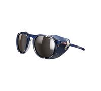 Julbo - Lunettes de soleil - Millenium Bleu/Blanc SP 4 en Cuir Bleu
