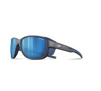 Julbo Lunettes de soleil MONTEBIANCO 2 – Hommes – Noir/Bleu/Blanc – Polarisant Catégorie 3