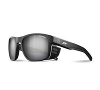 Lunettes Julbo Shield M noir translucide noir avec verres à effet miroir Spectron 4 gris