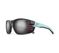Julbo Lunettes de soleil - SHIELD M - Hommes - Noir Translucide/Bleu Clair/Rose - Catégorie 4