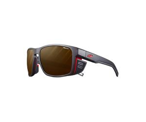 Julbo - Lunettes de soleil - Shield M Noir/Orange Reactiv 2-4 Polarized Noir