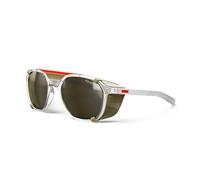 Julbo Lunettes de soleil - SLACK COVER - Adulte Mixte - Cristal/Camel - Polarisant Cat. 3