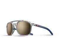 Julbo Lunettes de soleil - SLACK - Hommes - Gris Translucide Brillant/Bleu Mat - Polarisant Catégorie 3