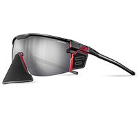 Julbo Lunettes de soleil - ULTIMATE COVER - Hommes - Noir / Orange Fluo Mat - Catégorie 4