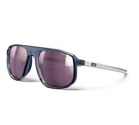 Julbo Lunettes de soleil - WARD - Hommes - Bleu Translucide Brillant/Blanc - Polarisant Catégorie 3