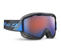Julbo Mars Masque DE Ski pour Hommes, Noir/Bleu, L