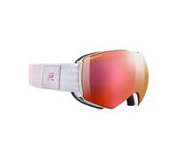 Julbo - Masque de ski - Lightyear Rose / Gris Reactiv 2-3 Glarecontrol Flash Rose en Silicone - Blanc Blanc
