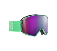 Julbo - Masque de ski photochromique - Launcher Reactiv 0-4 HC Neon Green/Black en Silicone - Vert Vert