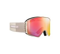 Julbo - Masque de ski photochromique - Launcher Reactiv 1-3 HC Beige/Brown en Silicone Beige