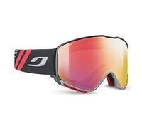 Julbo Masque de Ski photochromique OTG (pour Les porteurs de Lunettes de Vue) QUICKSHIFT, Noir/Rouge