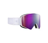 Julbo - Masque de ski photochromique - Razor Edge Reactiv 0-4 HC White en Silicone - Blanc Blanc