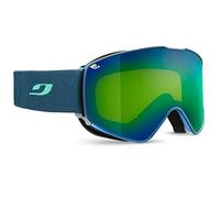 Julbo Masques de Ski - ALPHA - Hommes - Bleu/Vert - Catégorie 3