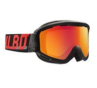 Julbo Mars Masque de Ski Homme, Noir/Gris/Rouge Echo, L